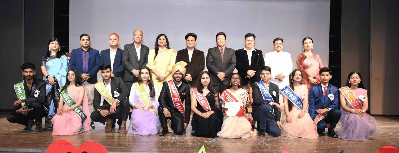 Farewell 2025 – “धूम मचाले” at Nirmala Auditorium, Rawat Public School