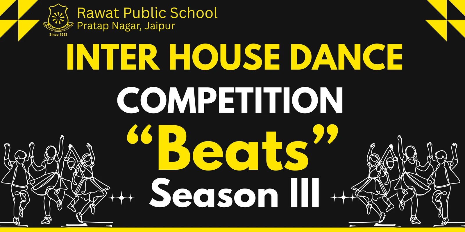 Beats Junior Season 3 – Inter-House Dance Contest at Nirmala Auditorium, Rawat Public School