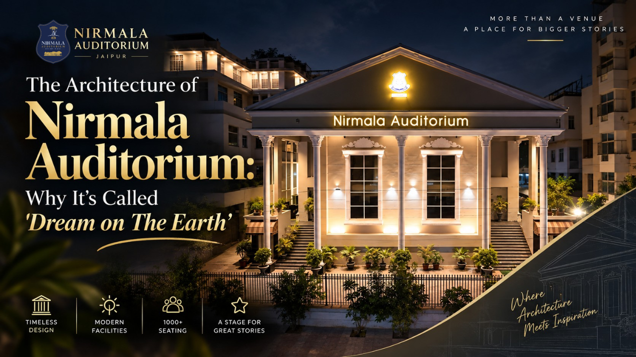 The Architecture of Nirmala Auditorium:  Why It's Called 'Dream on The Earth'